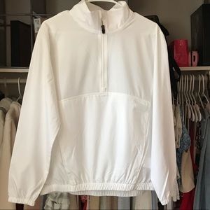 Puma White Windbreaker